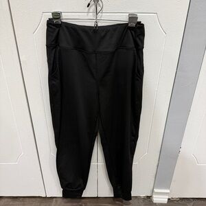 Unbranded Black Tapered Joggers